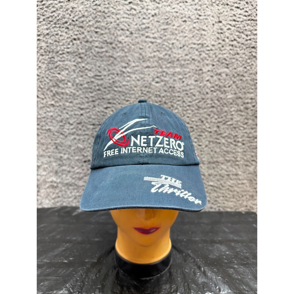 NetZero The Thriller #24 Jeff Gordon Nascar Strapback Cap Navy Blue One Size